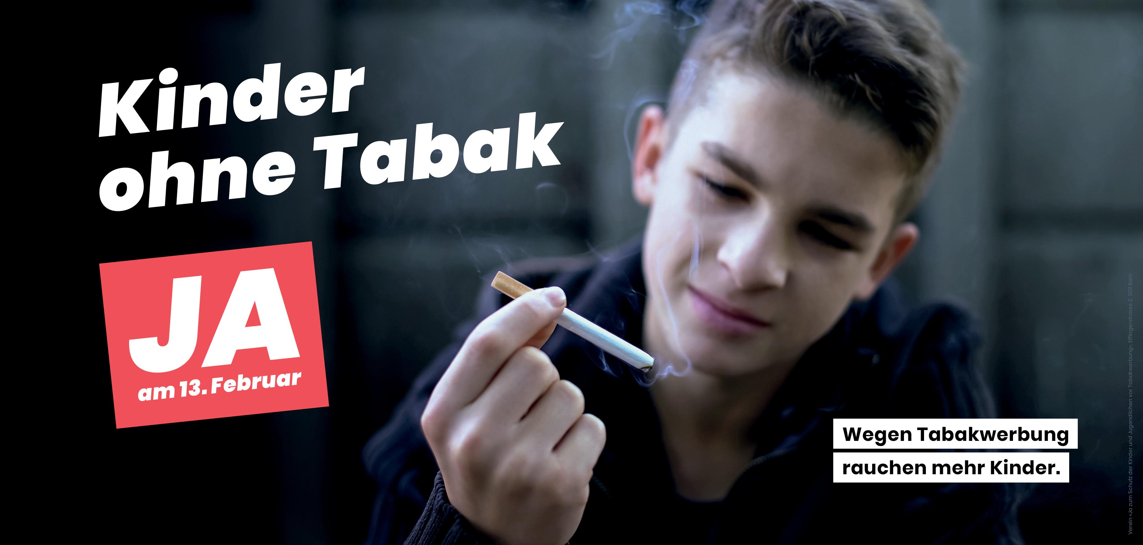 Kinder ohne Tabak – what else?